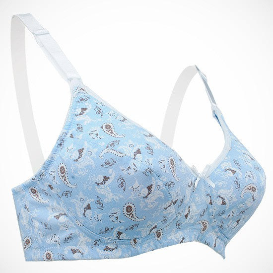 Autumnz - PANSY Padded Nursing/Maternity Comfort Bra (Blue)