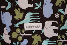Load image into Gallery viewer, The Diaper Clutch - Zoology