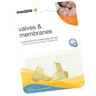 Medela - Yellow Valve & White Membrane Set (1 Pair)