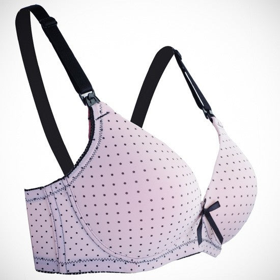 Autumnz - MYSTIQUE Moulded Non-Wired Nursing Bra (Polka Pink)